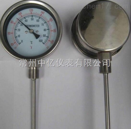 WSS-313徑向(xiang)型雙金(jin)屬溫度(du)計廠家(jiā)