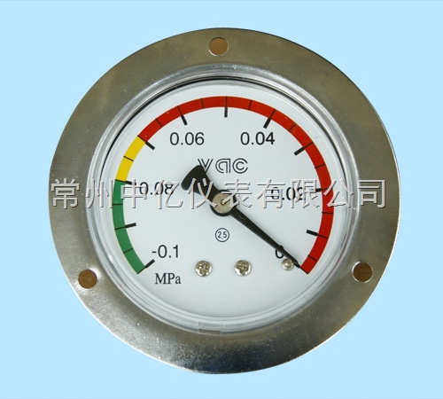 中億真空(kong)壓力表（英(ying)文表面）