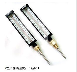 V型殺菌(jun1)鍋溫度計(jì)